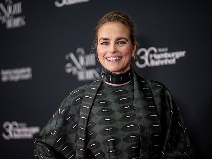 Schauspielerin Nina Hoss spricht Minerva McGonagall. (Archivbild) / Foto: Fabian Sommer/dpa