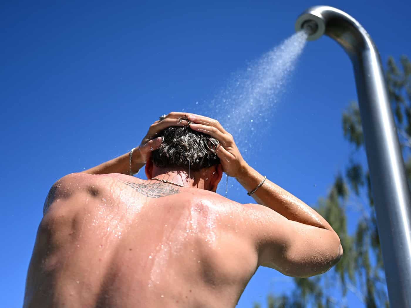 Am Sonntag steigen die Temperaturen auf bis zu 41 Grad. (Symbolbild) / Foto: Elisa Schu/dpa