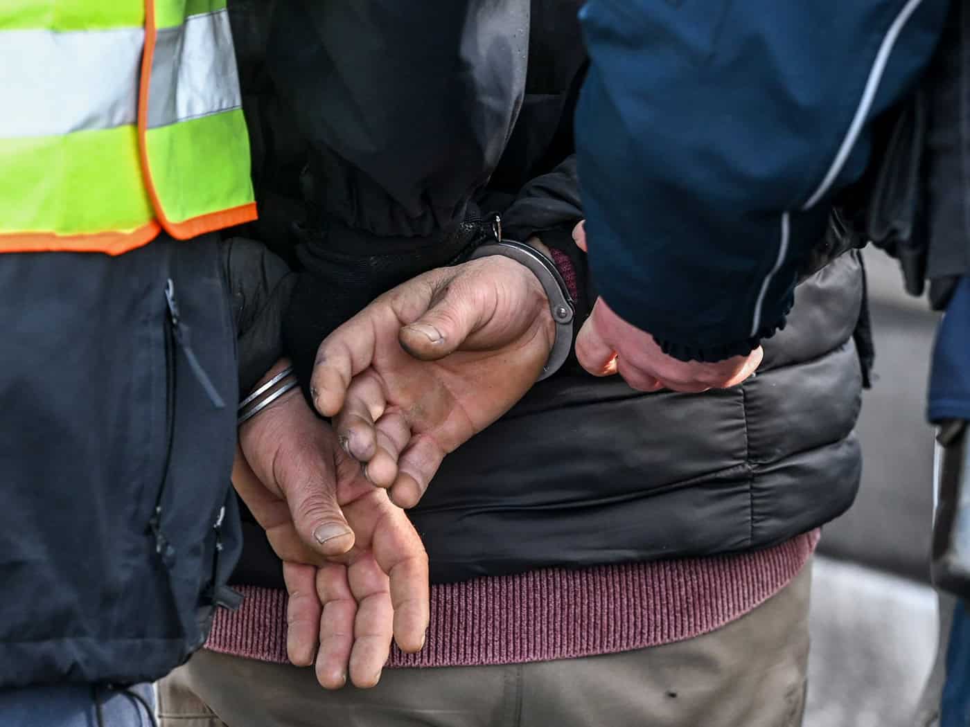 Die Berliner Polizei hat am Dienstag mehrere polnische Aktivisten vorübergehend festgenommen. (Symbolbild)  / Foto: Jens Kalaene/dpa