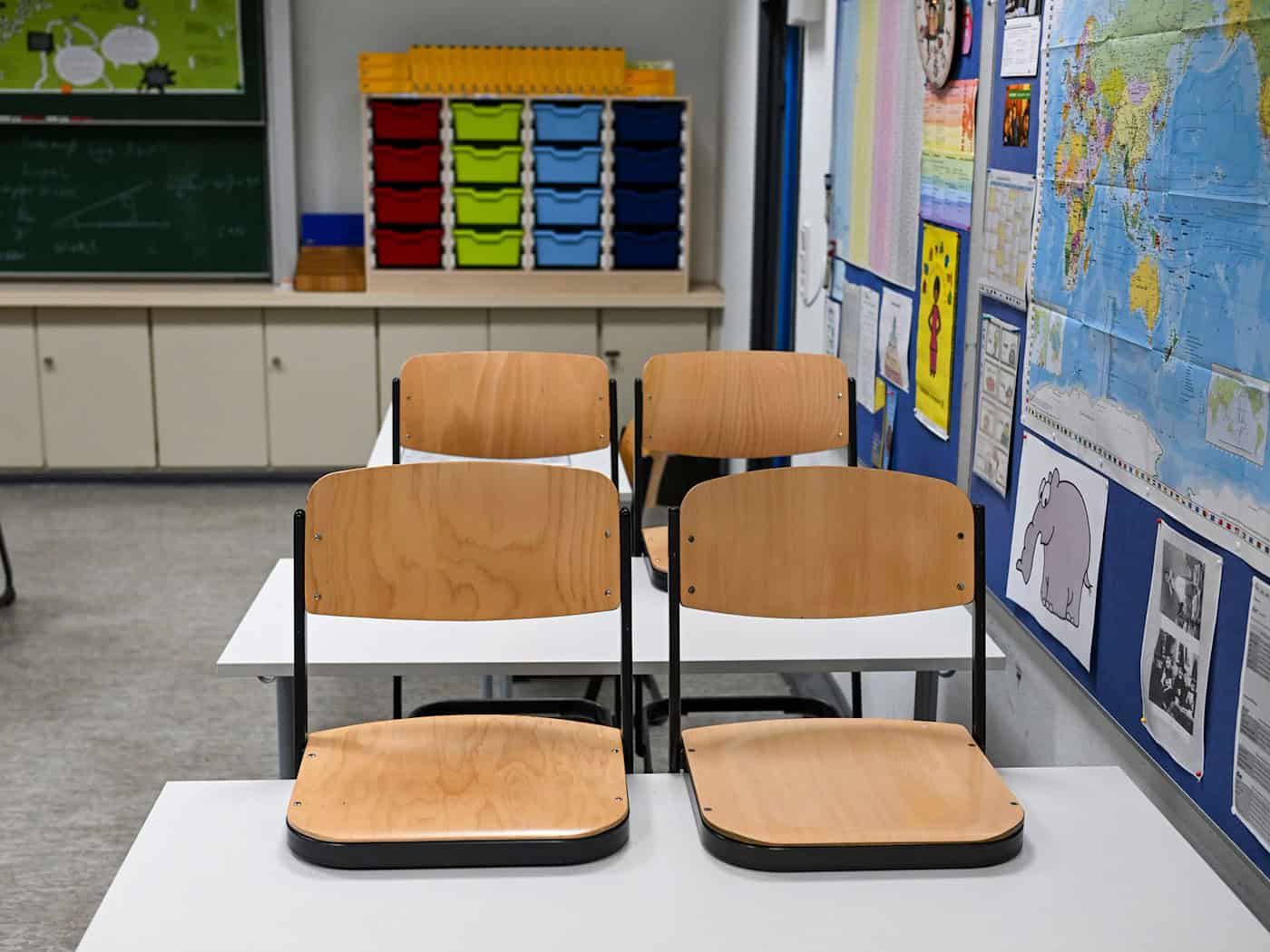 Die Bildungsverwaltung setzt weiter auf den Bau neuer Schulen. (Archivbild)  / Foto: Jens Kalaene/dpa