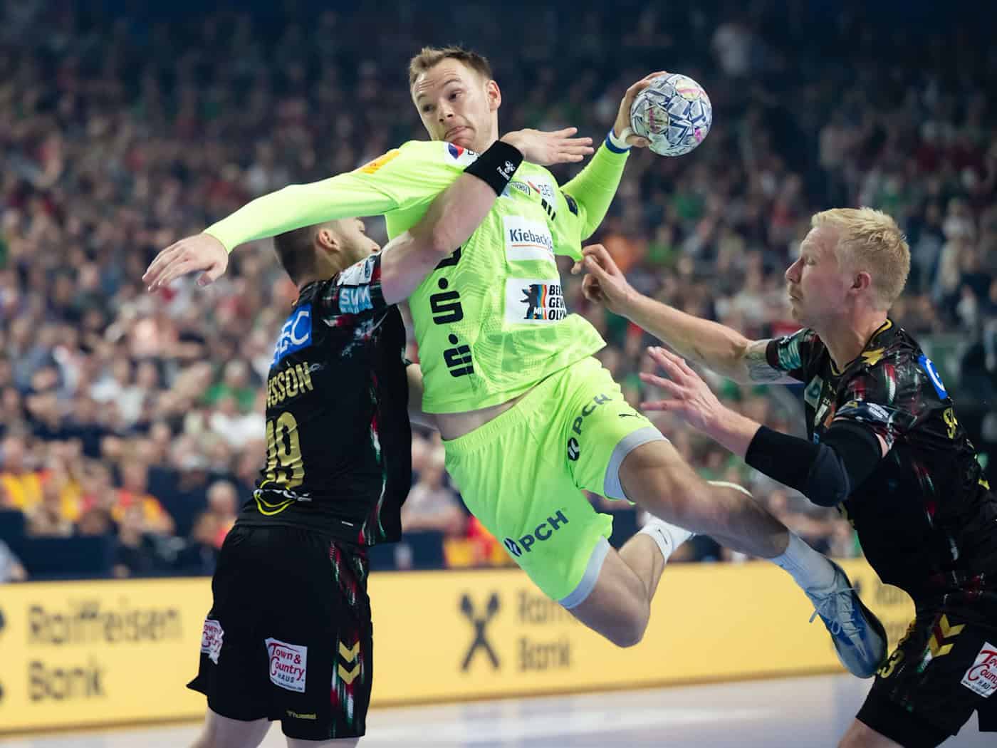 Magdeburg und Füchse Berlin treffen in der Bundesliga bereits am 2. Spieltag aufeinander. (Archivbild) / Foto: Marius Becker/dpa