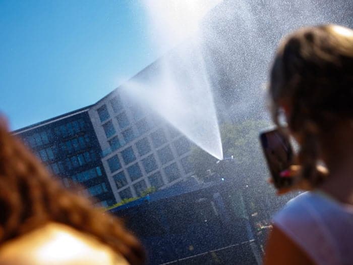 In Berlin wurden 39,8 Grad Celsius gemessen. / Foto: Carsten Koall/dpa