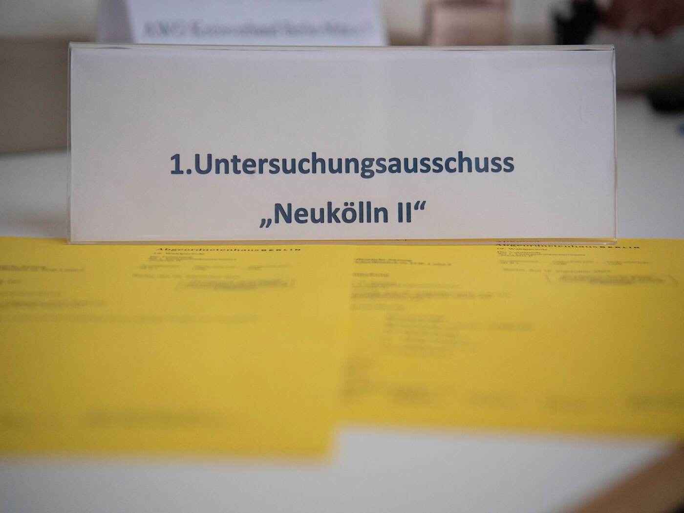 Untesuchungsauschuss zu Neukölln: Grüne und Linke fordern Reformen. (Archivbild) / Foto: Paul Zinken/dpa