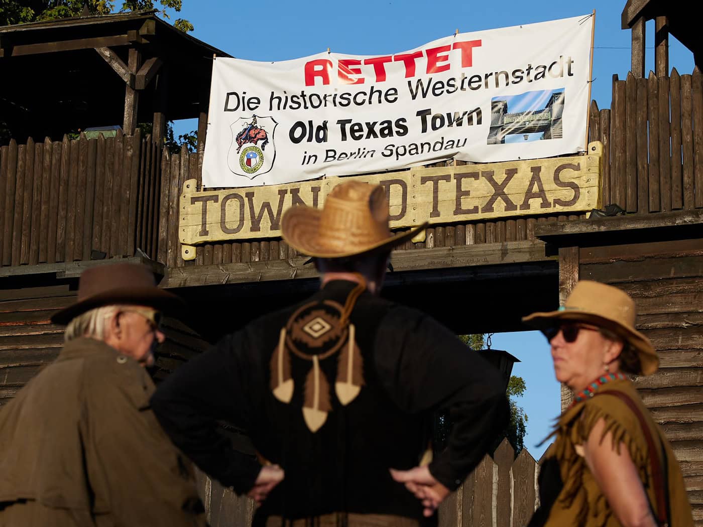 Der Cowboyclub Old Texas Town würde gerne auf dem bisherigen Grundstück in Spandau bleiben. (Archivbild)  / Foto: Jörg Carstensen/dpa