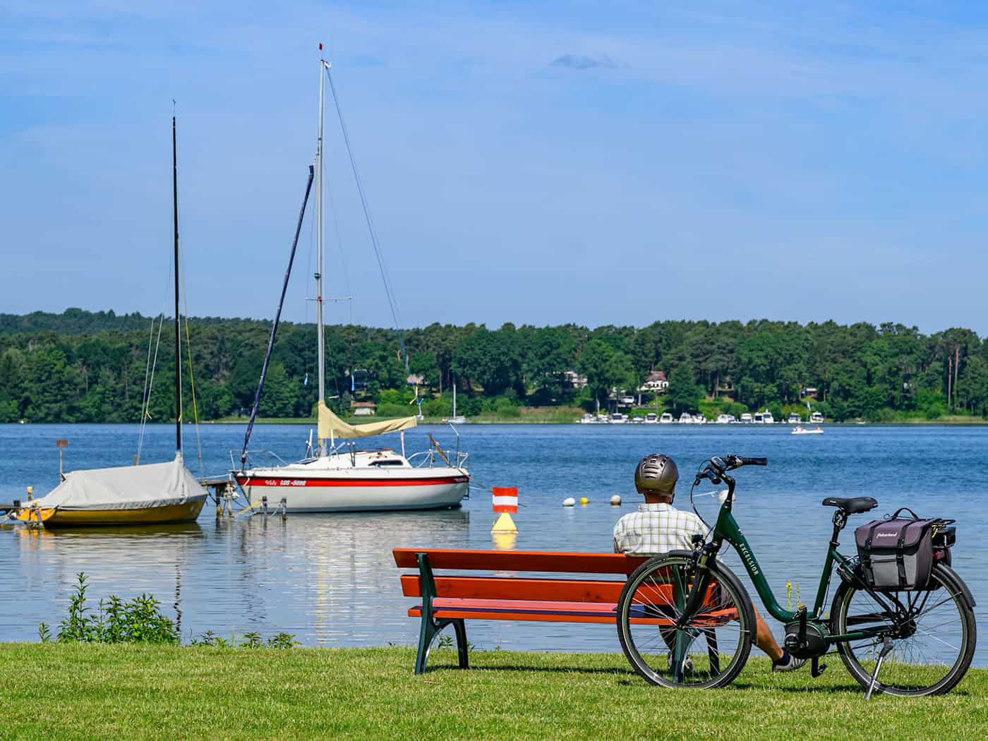 Am Wochenende werden in Brandenburg sommerliche Temperaturen erwartet. / Foto: Patrick Pleul/dpa