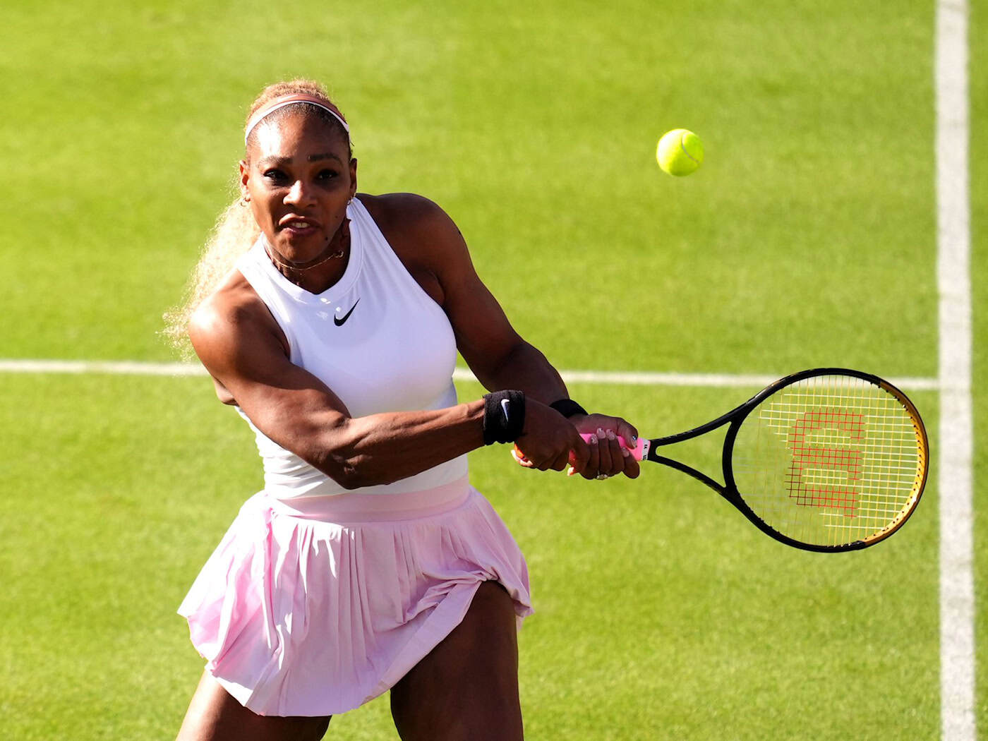 Serena Williams bereitet sich auf ihren Doppel-Auftritt in Berlin vor. (Archivbild) / Foto: Adam Davy/PA Wire/dpa