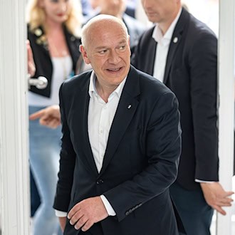 Berlins Regierender Bürgermeister und CDU-Chef Kai Wegner tritt nicht als Spitzenkandidat seiner Partei bei der Wahl zum Abgeordnetenhaus am 20. September an. / Foto: Fabian Sommer/dpa