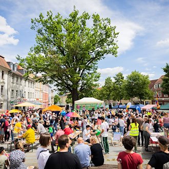 Bad Freienwalde soll noch im Juli die Bestätigung als staatlich anerkannter Kurort erhalten. (Archivbild)  / Foto: Christoph Soeder/dpa