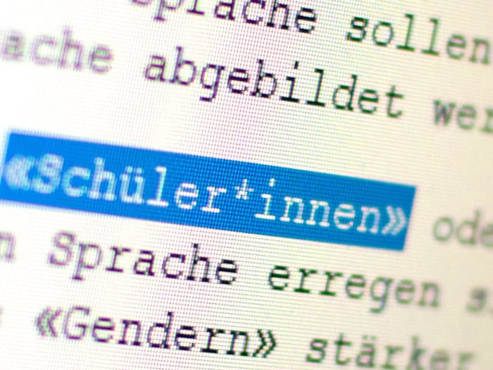Ums Gendern und die Nutzung von Sonderzeichen gibt es seit langem Debatten. (Symbolbild) / Foto: Gregor Bauernfeind/dpa