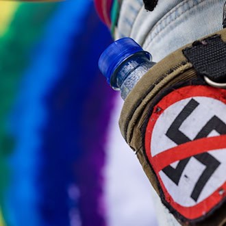 In Cottbus fand am Samstag eine CSD-Veranstaltung statt.  / Foto: Frank Hammerschmidt/dpa