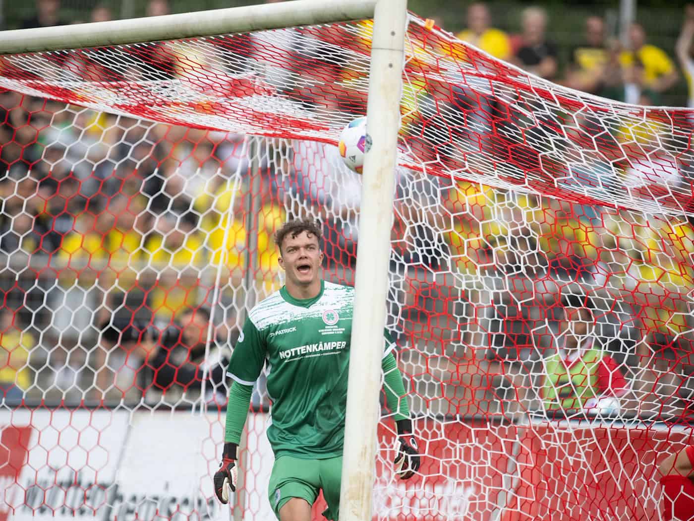 Kevin Kratzsch komplettiert das Torhüter-Team des FC Energie Cottbus. (Archivbild) / Foto: Bernd Thissen/dpa
