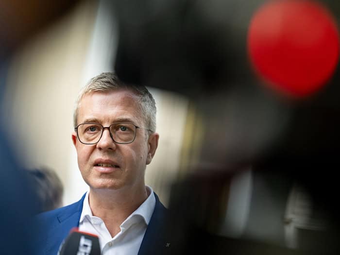 «Berlin muss ein Zukunftsversprechen sein», sagt der neue CDU-Spitzenkandidat Stefan Evers. / Foto: Fabian Sommer/dpa
