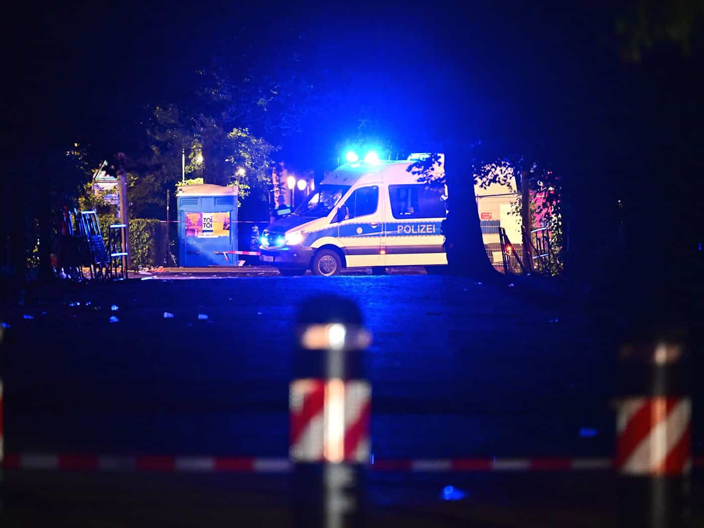 Der Anschlag am Rande des Berliner CSD löst auch eine Debatte über die Sicherheit queerer Menschen aus.  / Foto: Sebastian Gollnow/dpa