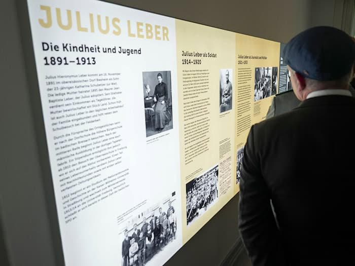 Gedenkort für Widerstandskämpfer Julius Leber in Berlin-Wedding eröffnet