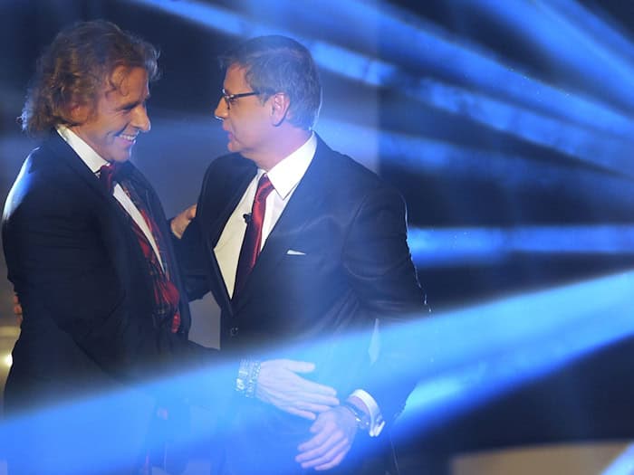 Die TV-Moderatoren Günther Jauch und Thomas Gottschalk kennen sich seit Jahrzehnten. (Archivbild) / Foto: picture alliance / dpa
