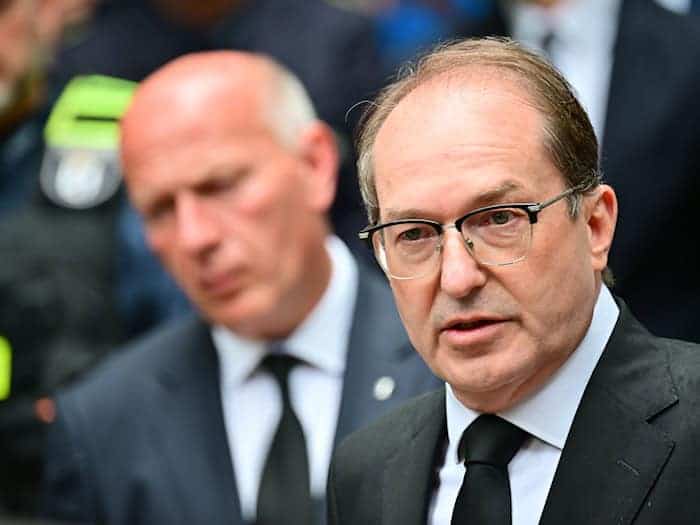 Alexander Dobrindt äußerte sich zum CSD-Angriff. / Foto: Sebastian Gollnow/dpa
