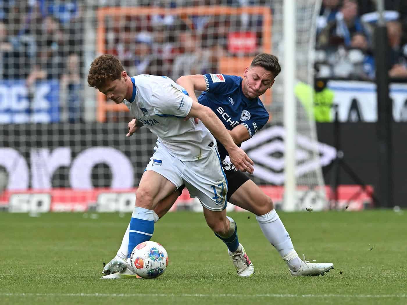 Sebastian Grönning erzielte einen Doppelpack für Hertha BSC. (Archivbild) / Foto: Carmen Jaspersen/dpa