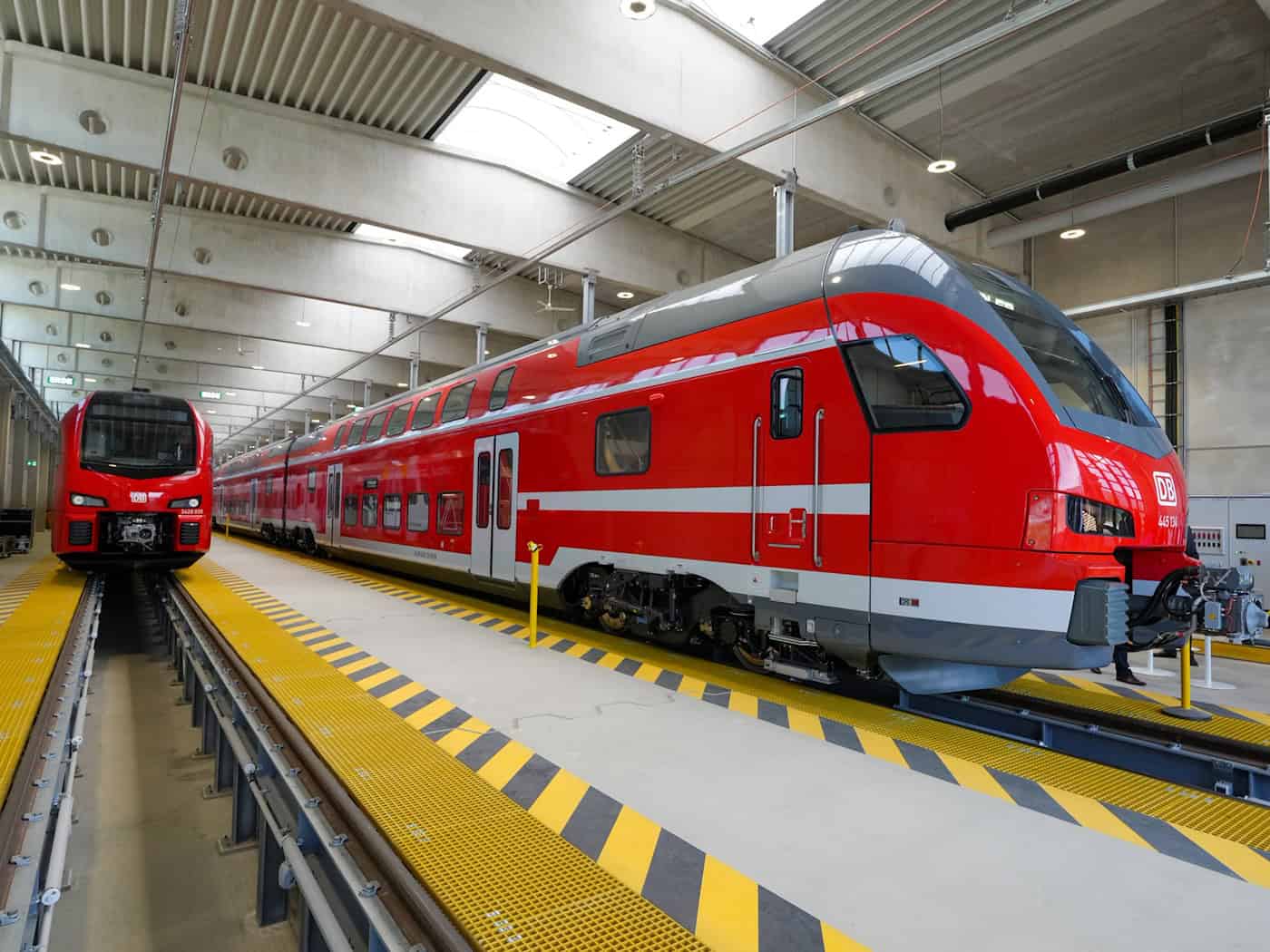 So sehen die neuen Regios aus, die im Nordosten unterwegs sein sollen. / Foto: Soeren Stache/dpa