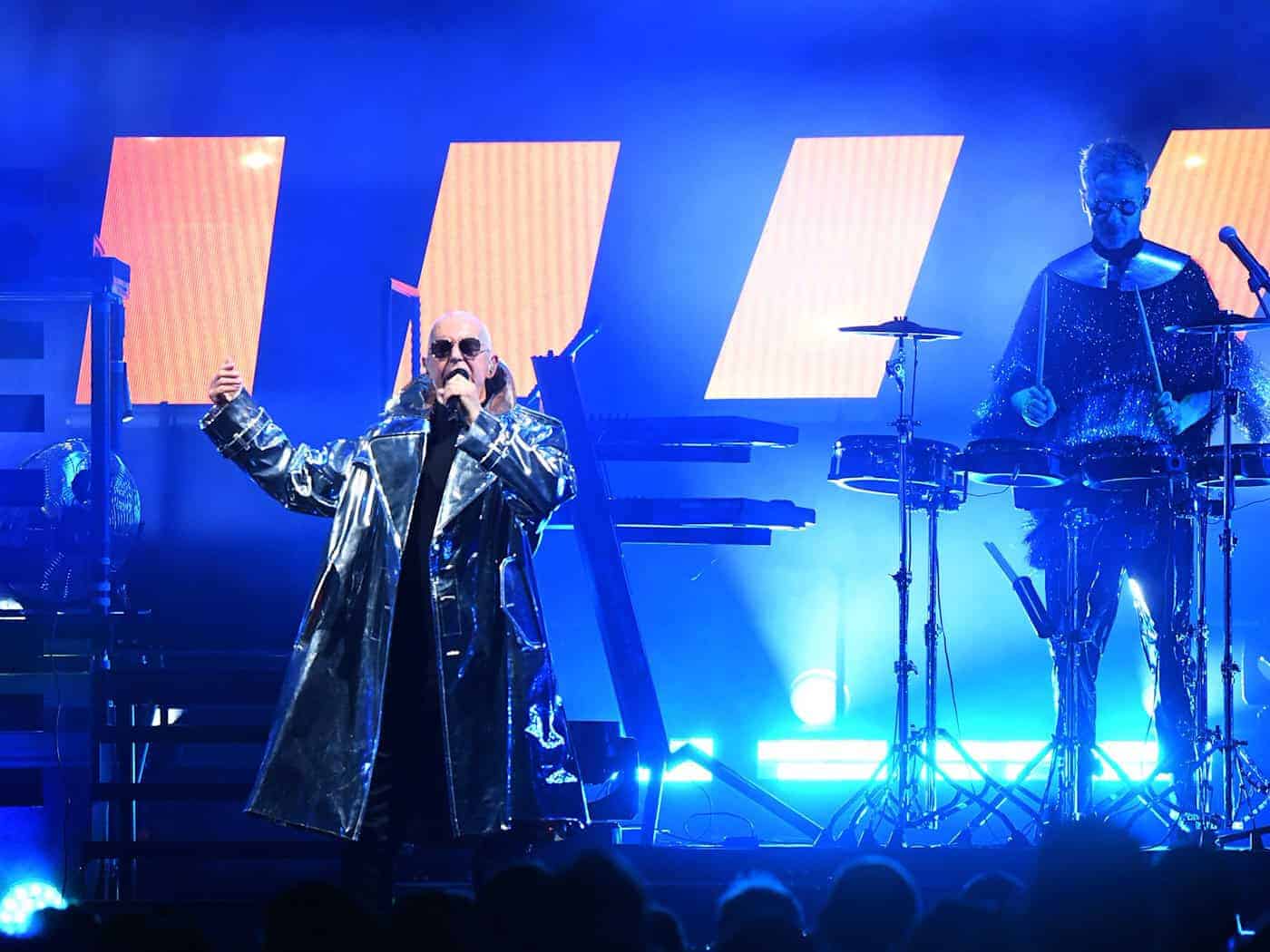 Die Pet Shop Boys geben von Samstag bis Montag drei Konzerne in Berlin. (Archivbild) / Foto: Felix Hörhager/dpa