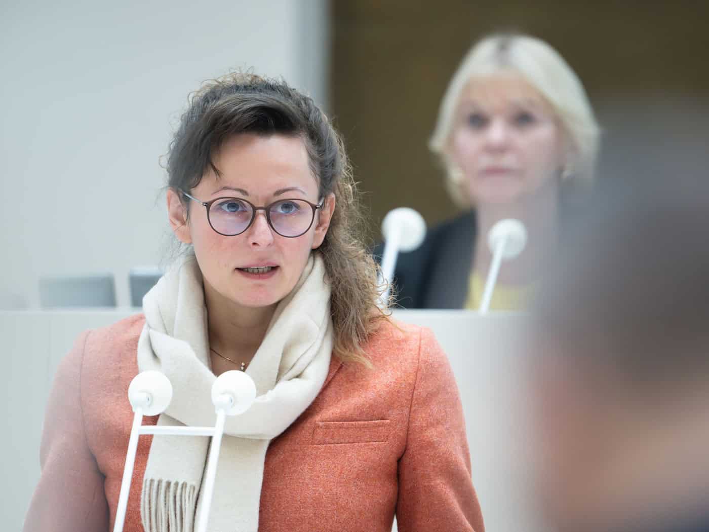 Ihr letzter Jagdausflug liegt zwei Jahre zurück, sagt Ministerin Hanka Mittelstädt (links). (Archivbild) / Foto: Soeren Stache/dpa