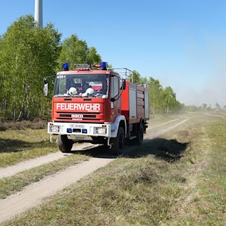 Waldbrand in Jüterbog eingedämmt