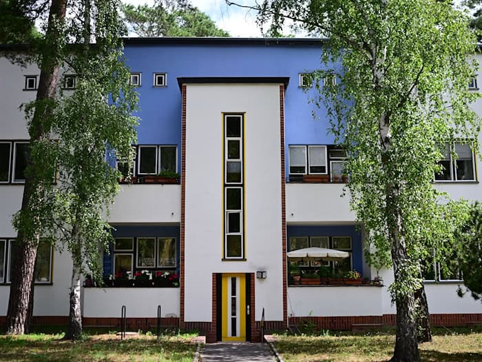 Die Waldsiedlung Zehlendorf galt während ihrer Entstehung als revolutionär in Sachen sozialer Wohnbau. / Foto: Sebastian Gollnow/dpa