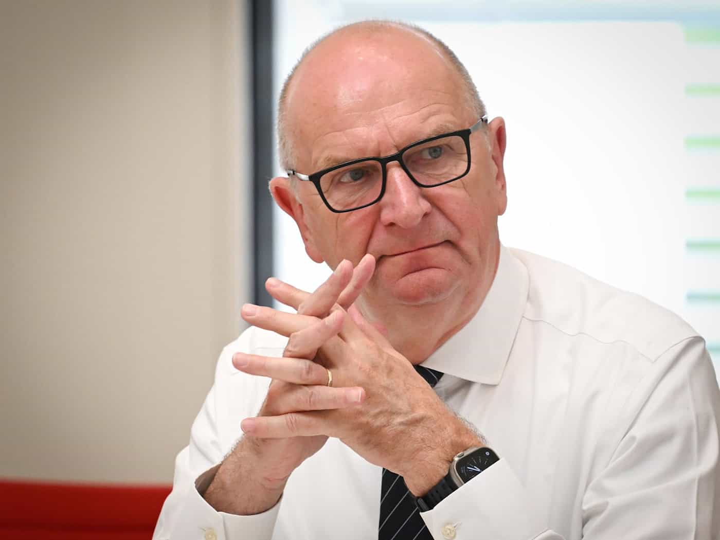 Das Reformpaket von SPD und CDU im Bund ist richtig, meint Brandenburgs Ministerpräsident Dietmar Woidke (SPD). (Archivbild) / Foto: Soeren Stache/dpa