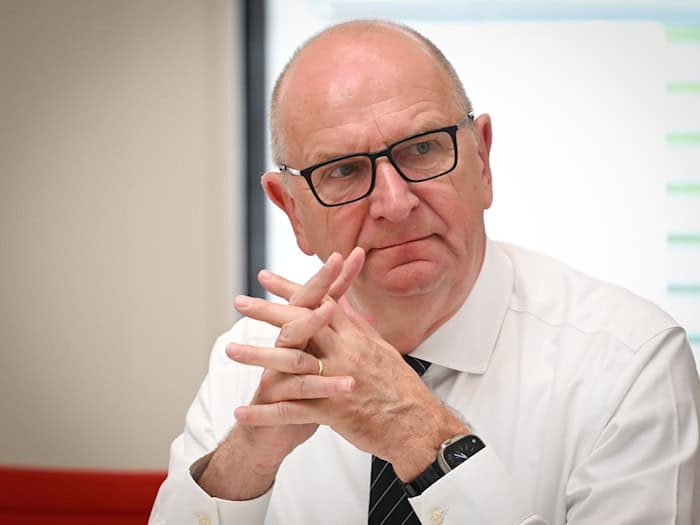 Das Reformpaket von SPD und CDU im Bund ist richtig, meint Brandenburgs Ministerpräsident Dietmar Woidke (SPD). (Archivbild) / Foto: Soeren Stache/dpa
