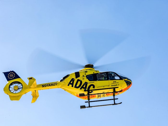 Zwei Unfälle auf der A10 bei Ludwigsfelde: Ein Mann wird schwer verletzt, ein Hubschrauber bringt ihn ins Krankenhaus. (Symbolbild) / Foto: Frank Hammerschmidt/dpa