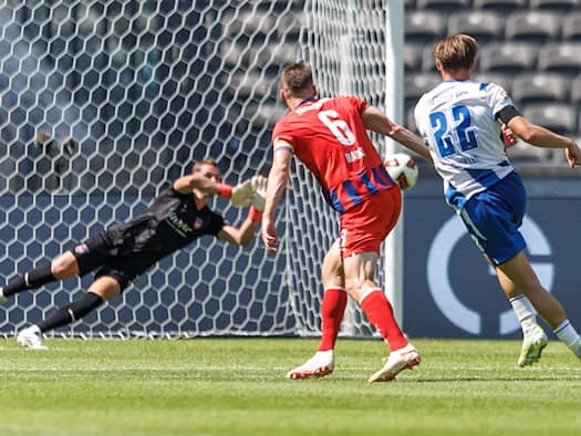 4:1 gegen Heidenheim: Hertha gewinnt Duell der Auftaktsieger