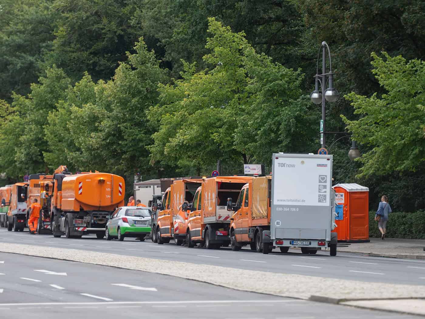 Abfall nach Techno-Parade: BSR sammelt etwas mehr ein
