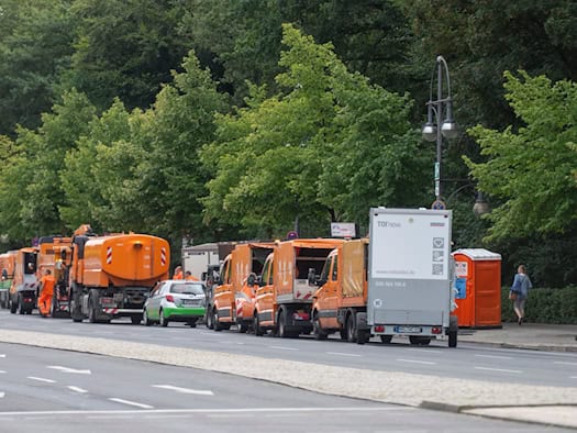 Abfall nach Techno-Parade: BSR sammelt etwas mehr ein