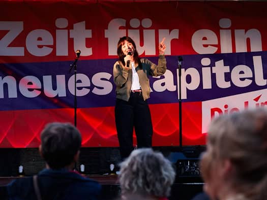 Linke-Spitzenkandidatin Eralp verurteilt Gewaltaufrufe bei Wahlkampf in Neukölln