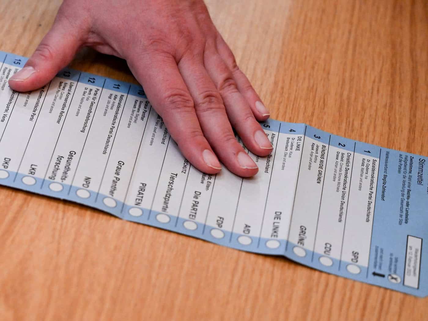 Fehler vor Berlin-Wahl: Name auf Stimmzettel falsch
