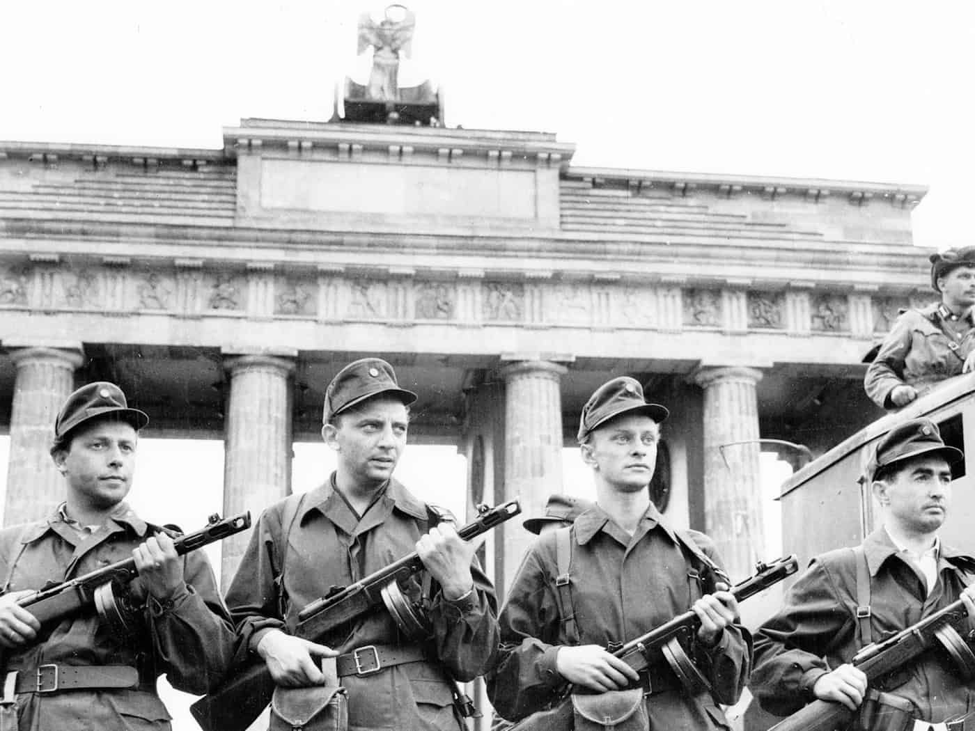 Gedenken und Installation zum Jahrestag des Mauerbaus