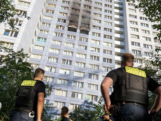 Grund für Hochhausbrand war wohl technischer Defekt