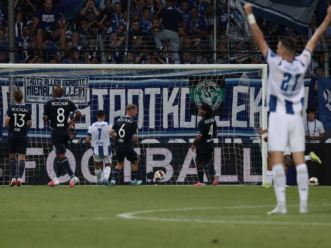 Hertha siegt 1:0 in Bochum zum Saisonauftakt – Grönning trifft