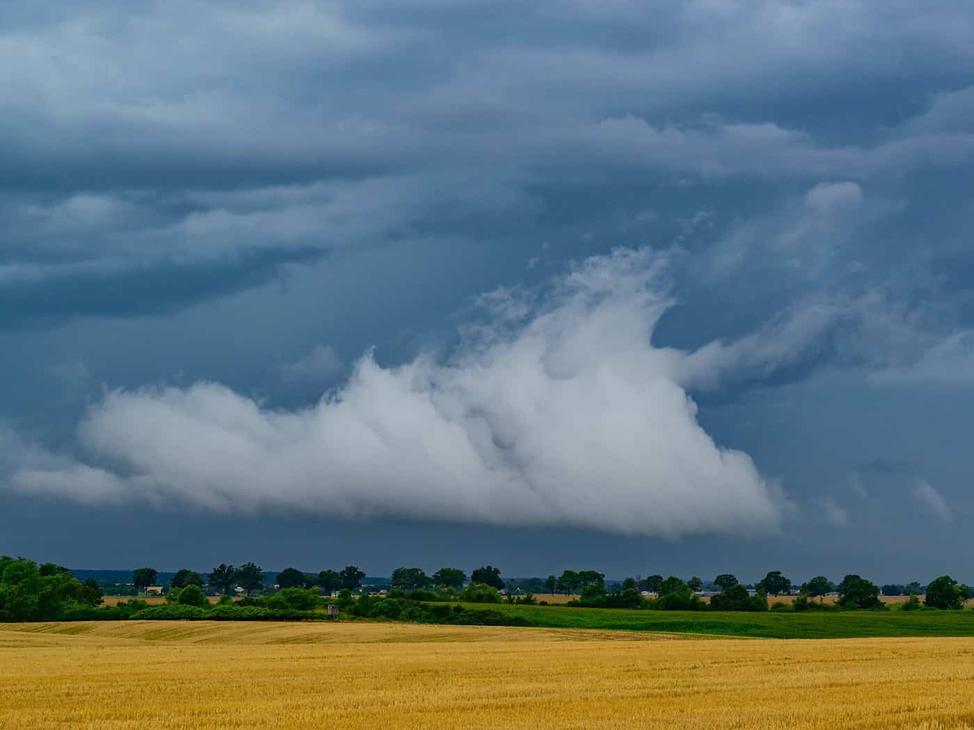 Hitze, Regen und Unwettergefahr