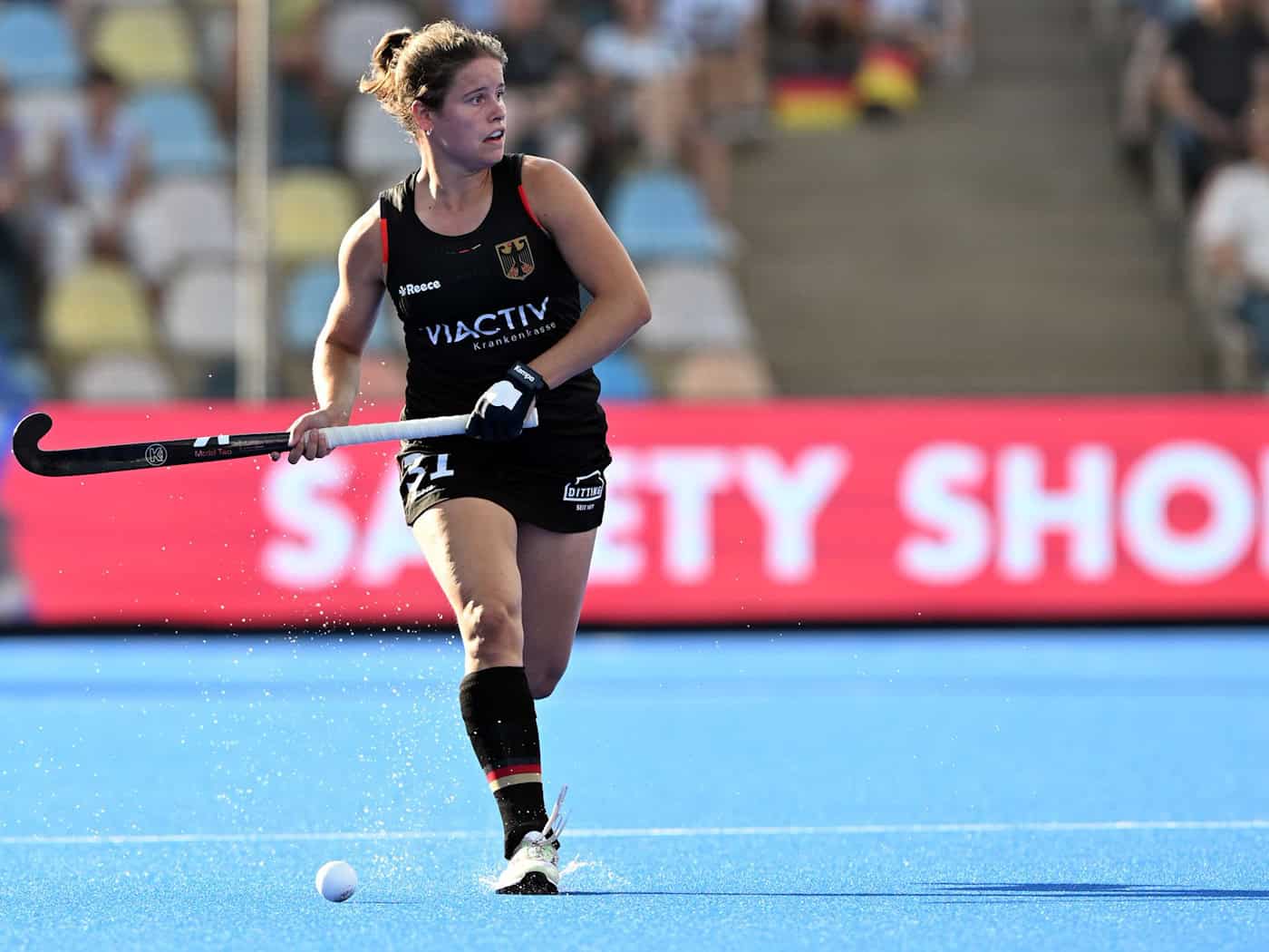Linnea Weidemann, die aktuell beste Hockeyspielerin Berlins