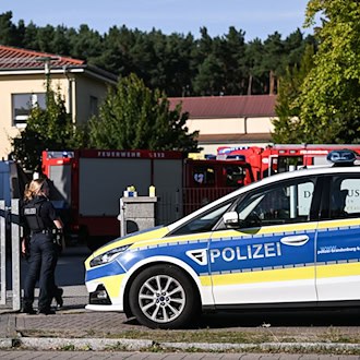 Nach Gewalttat in Schule: Viele Kinder sind noch auf Gelände