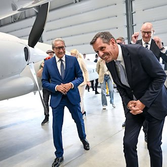 Aerodata aus Braunschweig stellt Aufklärungsdrohne zur Überwachung von Nord- und Ostsee vor