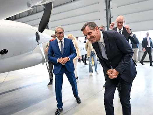 Aerodata aus Braunschweig stellt Aufklärungsdrohne zur Überwachung von Nord- und Ostsee vor