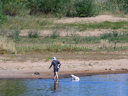 Oder-Wasserstand zeigt weiter nach unten