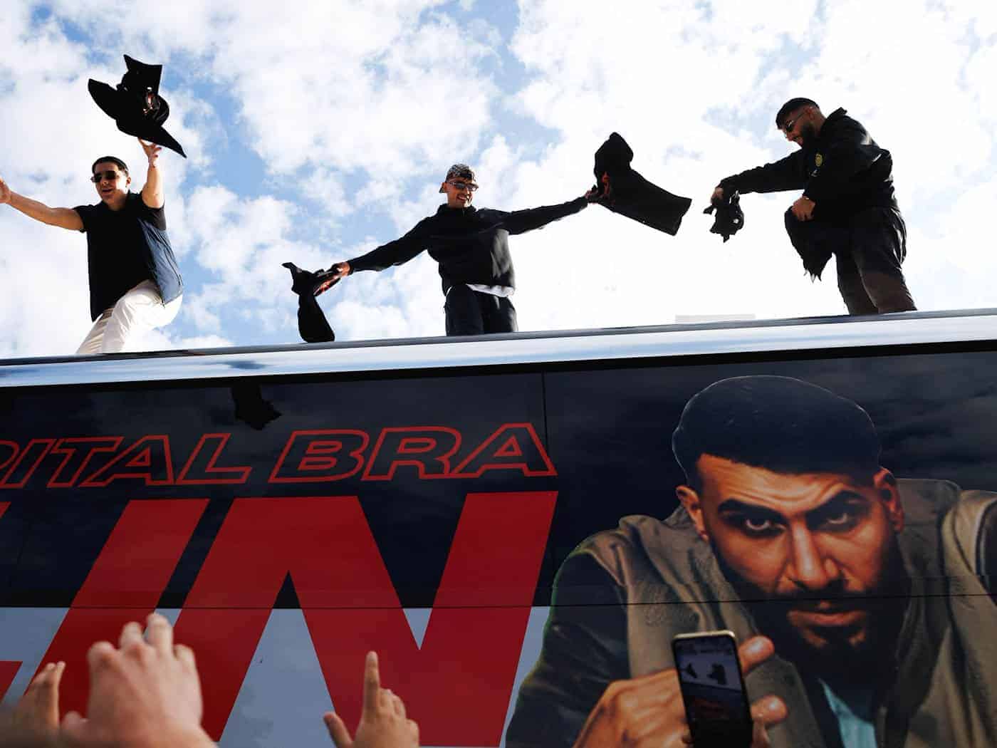 Rapper in Kreuzberg: Hunderte folgen Aufruf von Capital Bra