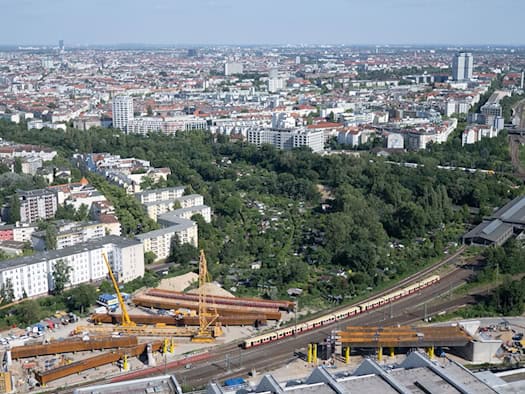 Autobahndreieck Funkturm: Halenseestraße Ost 26 Stunden gesperrt
