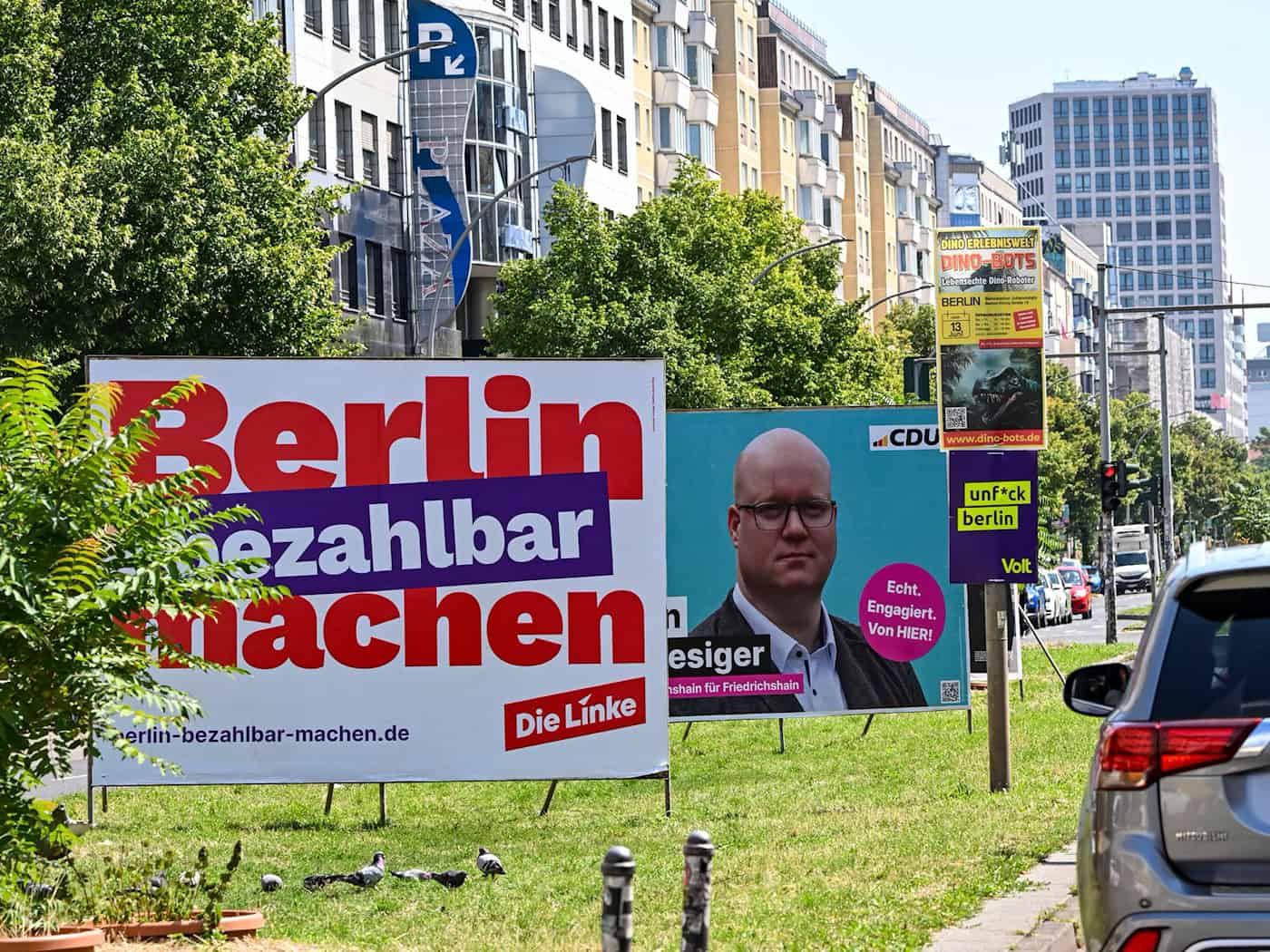 Berlin: Linke in Umfrage mit 21 Prozent vor CDU