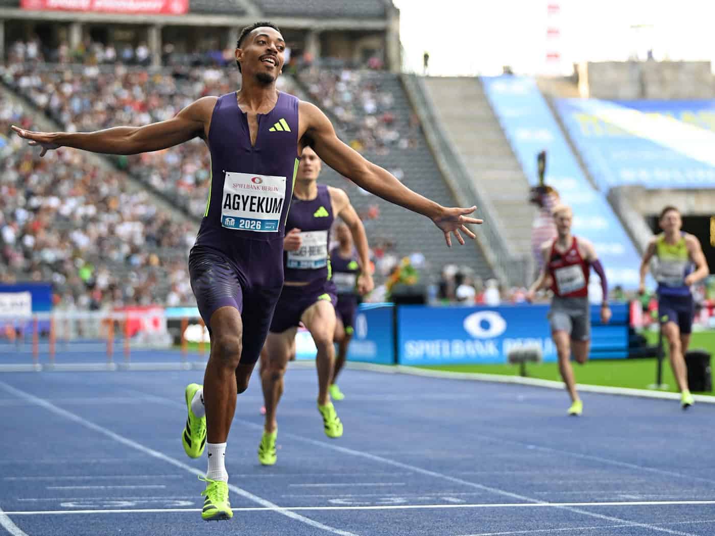 Vizeeuropameister Agyekum siegt beim Istaf in Berlin