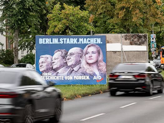 AfD-Wahlplakat zeigt Brinker neben Willy Brandt