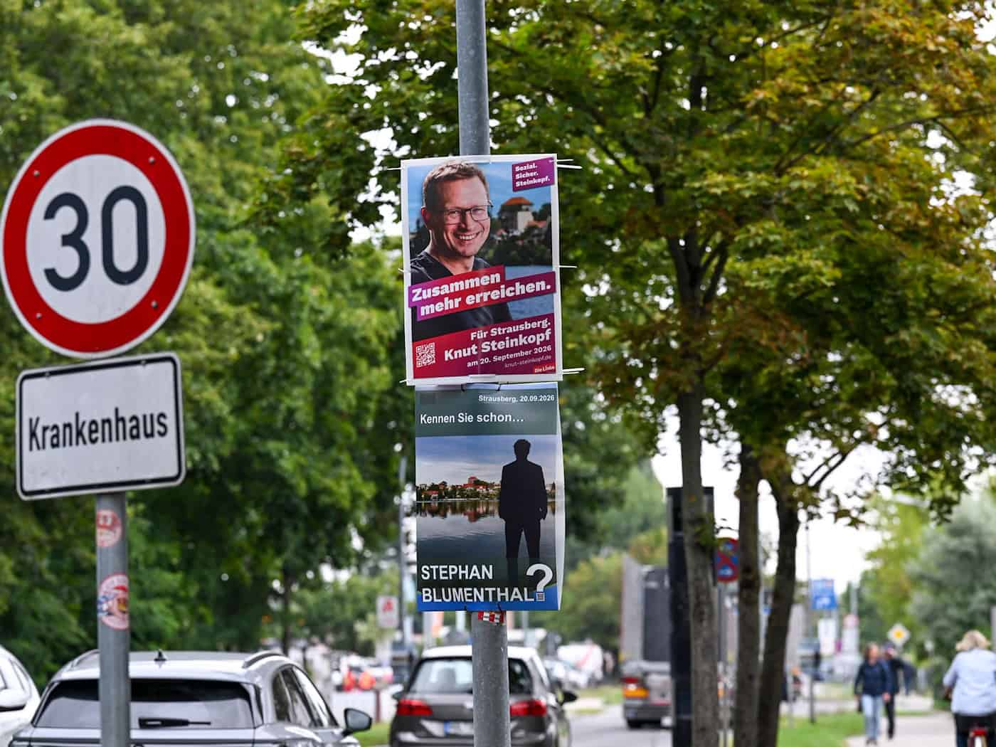 Bürgermeister-Stichwahl in Strausberg am 11. Oktober zwischen Binder und Krause