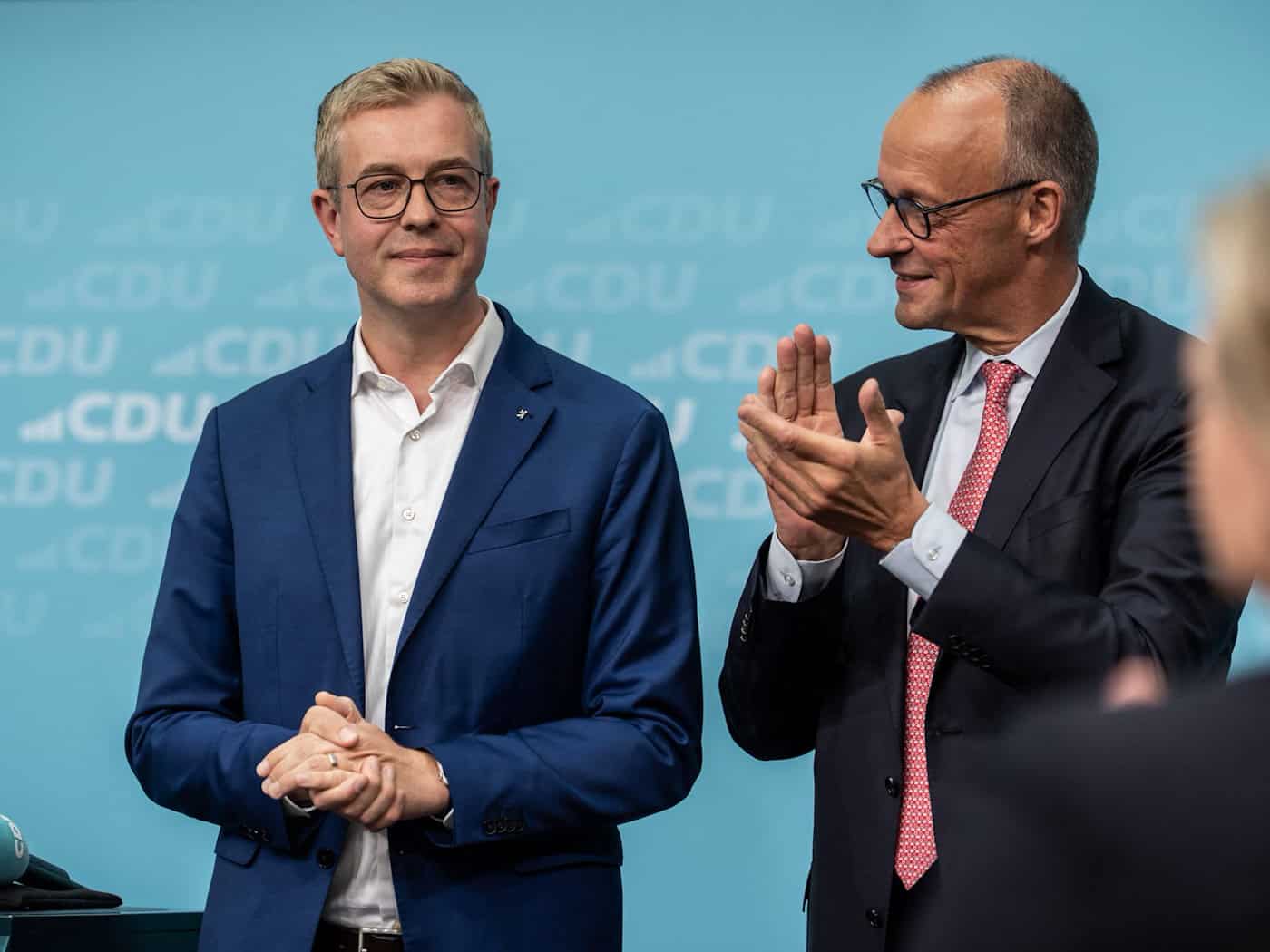 CDU-Spitzenkandidat Evers warnt vor Linken-Regierung in Berlin